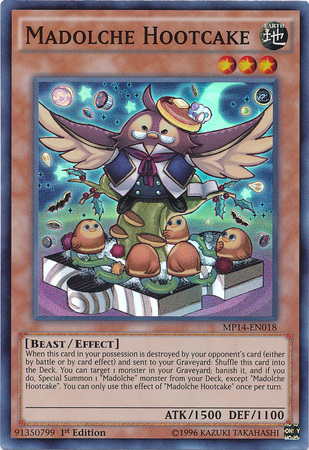 Madolche Hootcake [MP14-EN018] Super Rare | Total Play