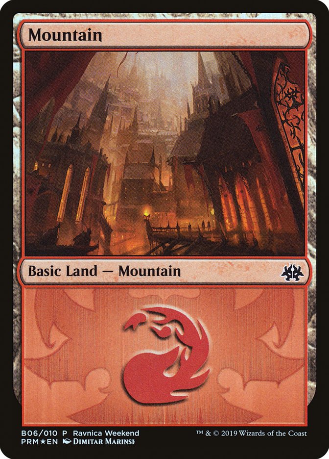 Mountain (B06) [Ravnica Allegiance Guild Kit] | Total Play