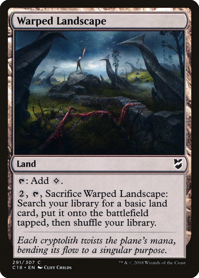 Warped Landscape [Commander 2018] | Total Play