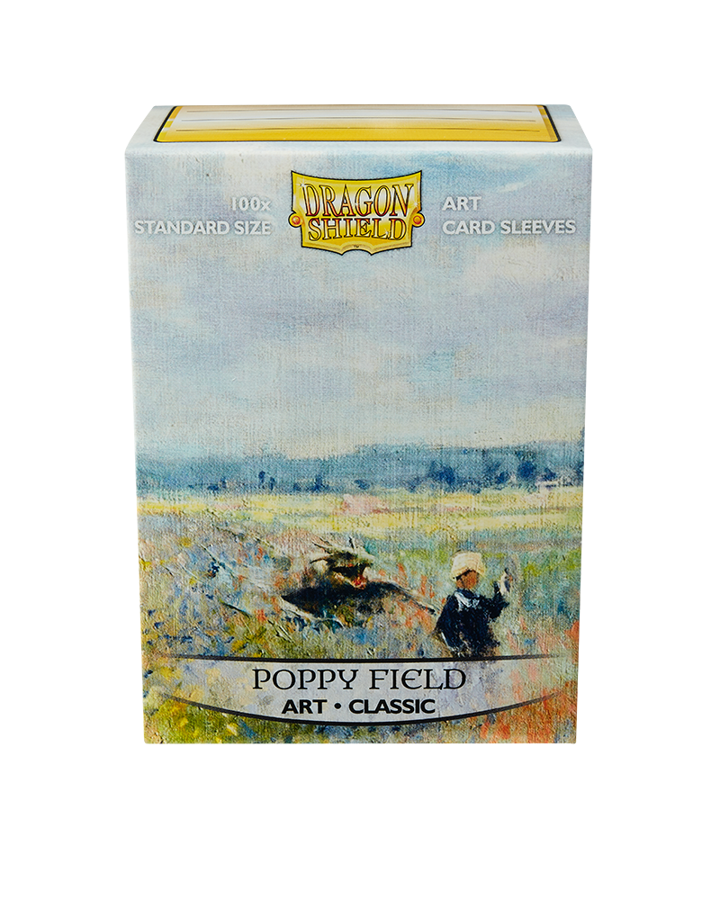 Dragon Shield: Standard 100ct Art Sleeves - Poppy Field (Classic) | Total Play