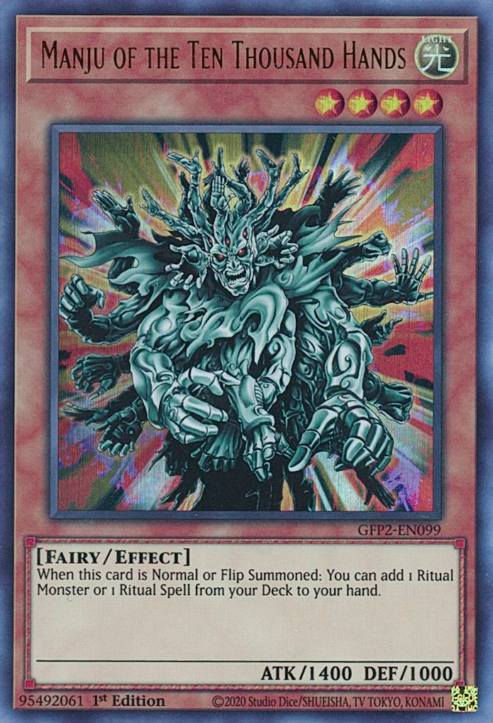 Manju of the Ten Thousand Hands [GFP2-EN099] Ultra Rare | Total Play