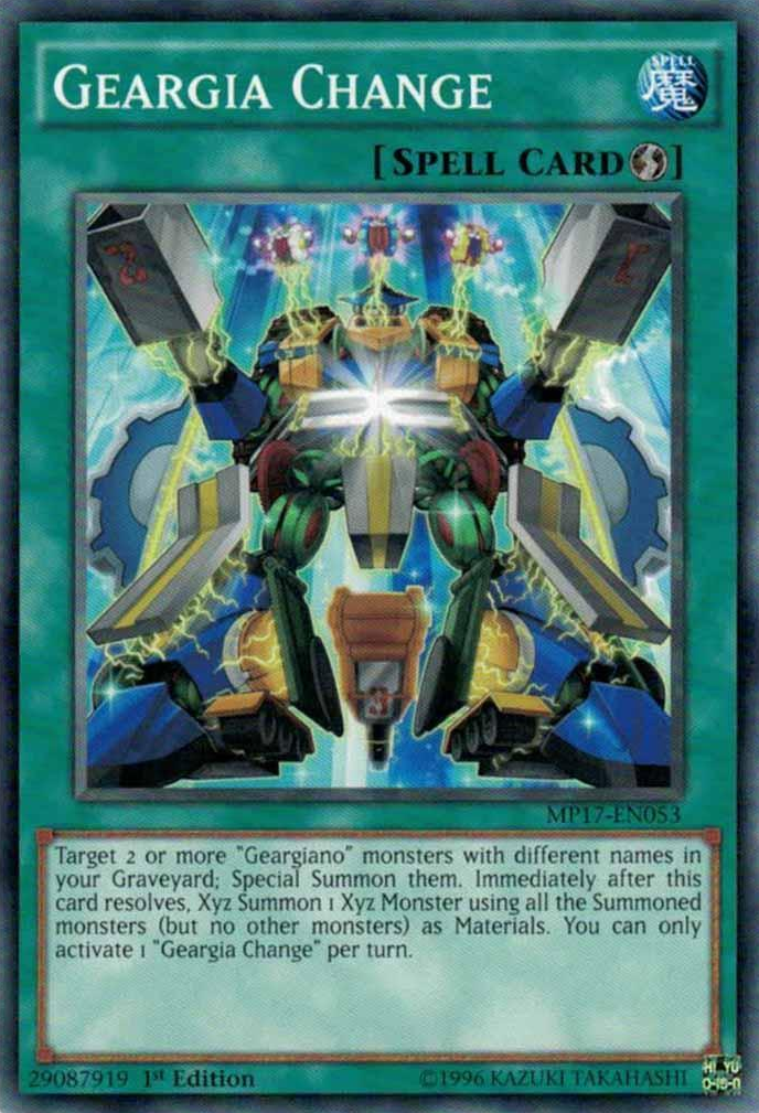 Geargia Change [MP17-EN053] Common | Total Play