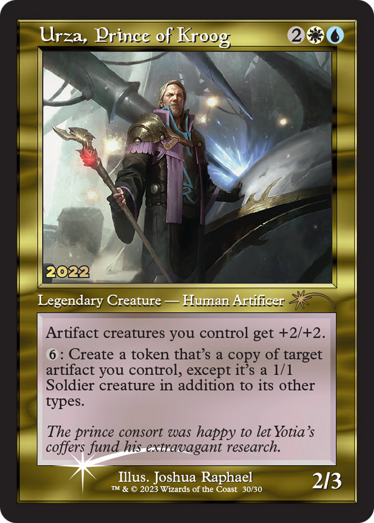 Urza, Prince of Kroog [30th Anniversary Promos] | Total Play