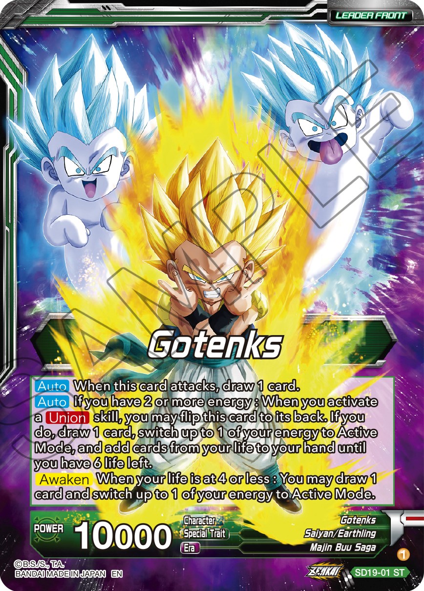 Gotenks // SS3 Gotenks, Extravagant Assault Returns (SD19-01) [Dawn of the Z-Legends] | Total Play