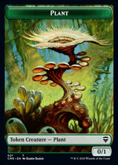 Illusion // Plant Double-Sided Token [Commander Legends Tokens] | Total Play