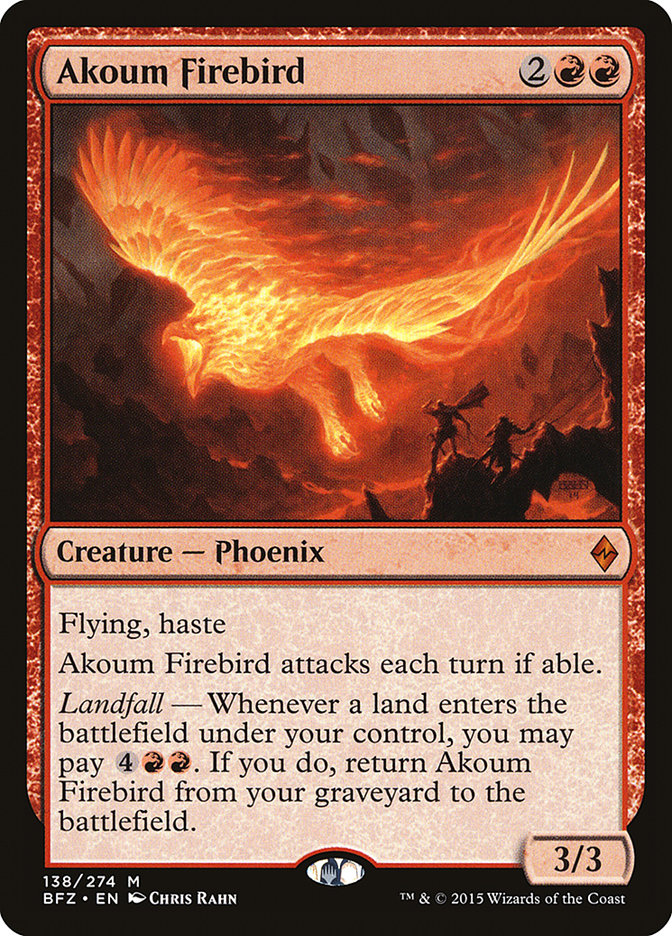 Akoum Firebird [Battle for Zendikar] | Total Play