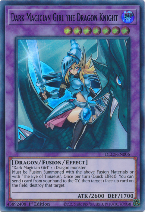 Dark Magician Girl the Dragon Knight (Purple) [DLCS-EN006] Ultra Rare | Total Play