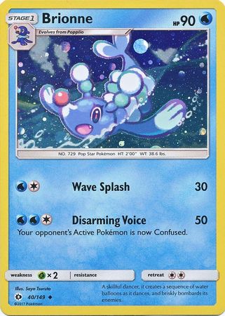 Brionne (40/149) (Cosmos Holo) [Sun & Moon: Base Set] | Total Play