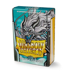 Dragon Shield: Japanese Size 60ct Sleeves - White (Classic) | Total Play