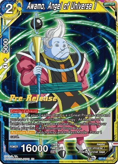 Awamo, Angel of Universe 1 (BT16-132) [Realm of the Gods Prerelease Promos] | Total Play