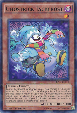 Ghostrick Jackfrost [BP03-EN111] Shatterfoil Rare | Total Play