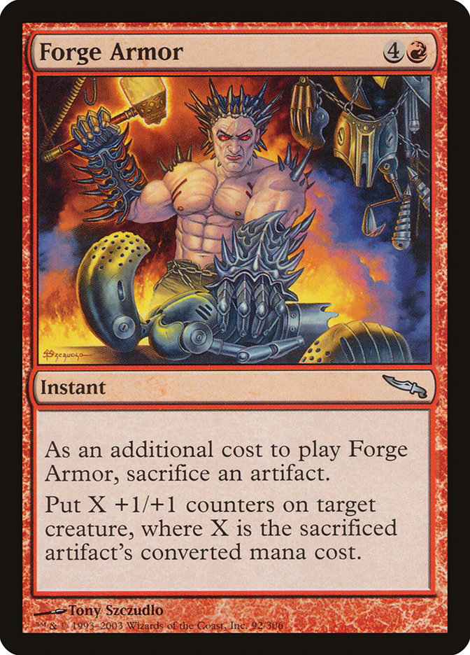 Forge Armor [Mirrodin] | Total Play