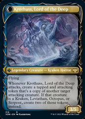 Runo Stromkirk // Krothuss, Lord of the Deep (Showcase Fang Frame) [Innistrad: Crimson Vow] | Total Play