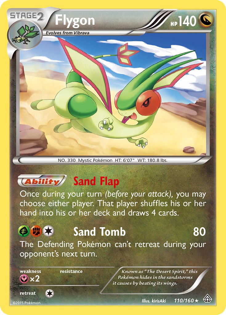 Flygon (110/160) (Cosmos Holo) (Blister Exclusive) [XY: Primal Clash] | Total Play