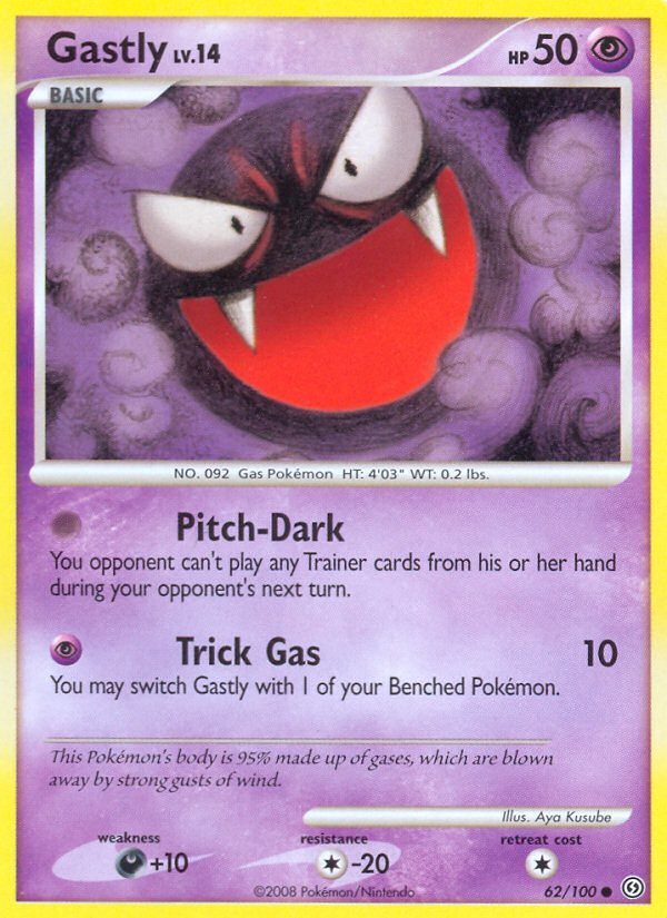 Gastly (62/100) [Diamond & Pearl: Stormfront] | Total Play