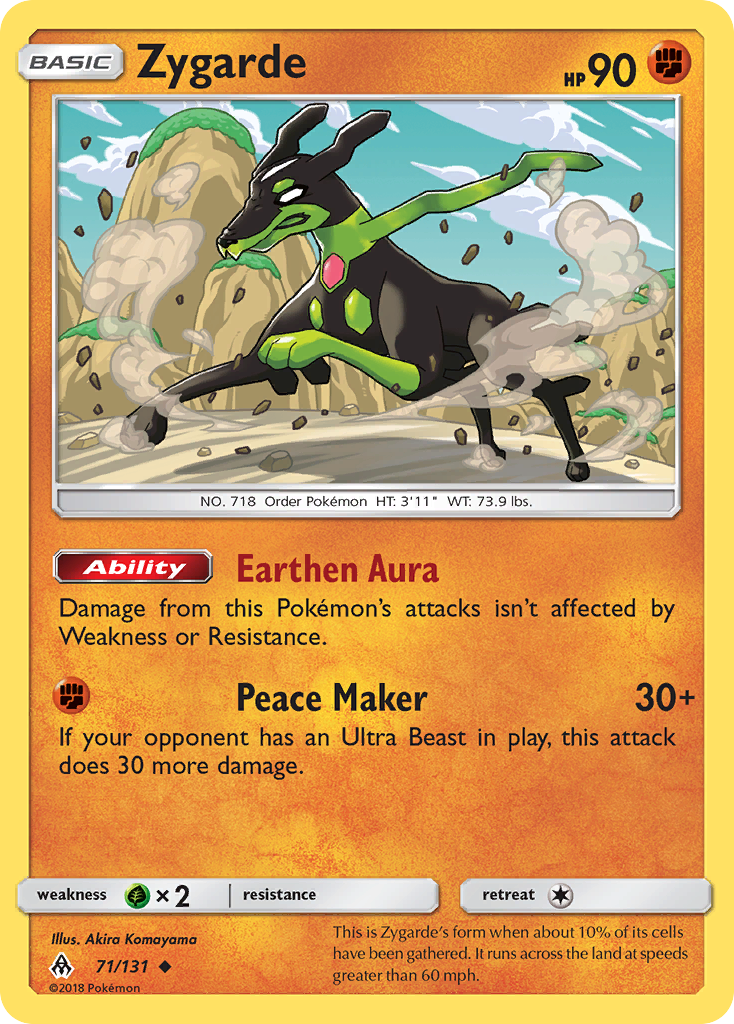 Zygarde (71/131) [Sun & Moon: Forbidden Light] | Total Play