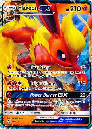 Flareon GX (SM171) (Jumbo Card) [Sun & Moon: Black Star Promos] | Total Play