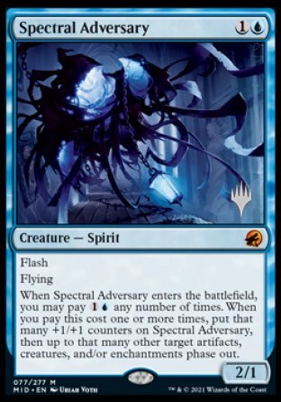 Spectral Adversary (Promo Pack) [Innistrad: Midnight Hunt Promos] | Total Play