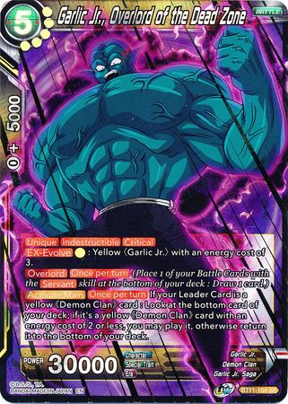 Garlic Jr., Overlord of the Dead Zone (BT11-104) [Vermilion Bloodline 2nd Edition] | Total Play