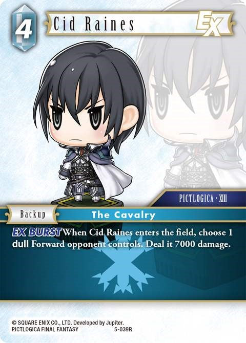 Cid Raines EX [Opus V] | Total Play