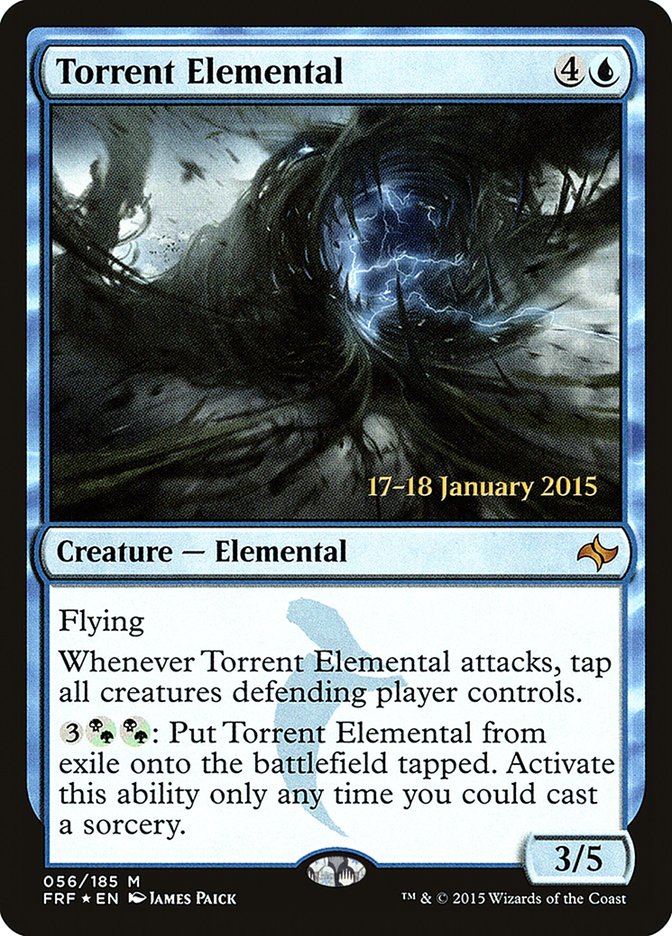 Torrent Elemental [Fate Reforged Prerelease Promos] | Total Play