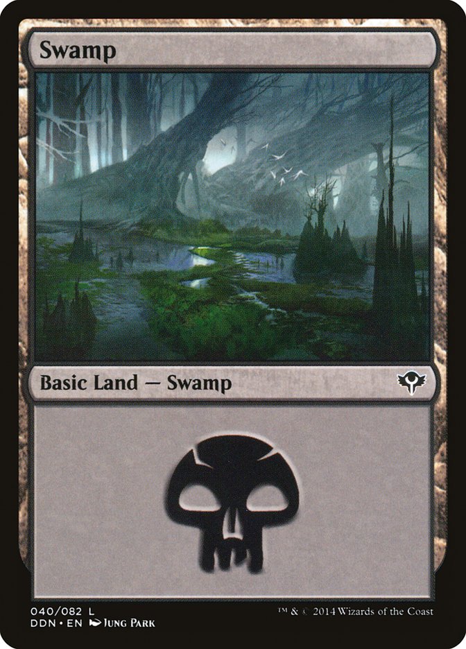 Swamp (40) [Duel Decks: Speed vs. Cunning] | Total Play