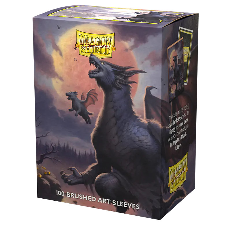 Dragon Shield: Standard 100ct Brushed Art Sleeves - Halloween (2023) | Total Play