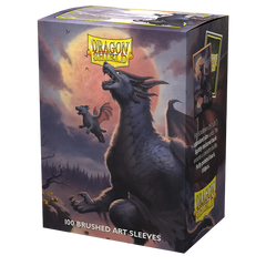 Dragon Shield: Standard 100ct Brushed Art Sleeves - Halloween (2023) | Total Play