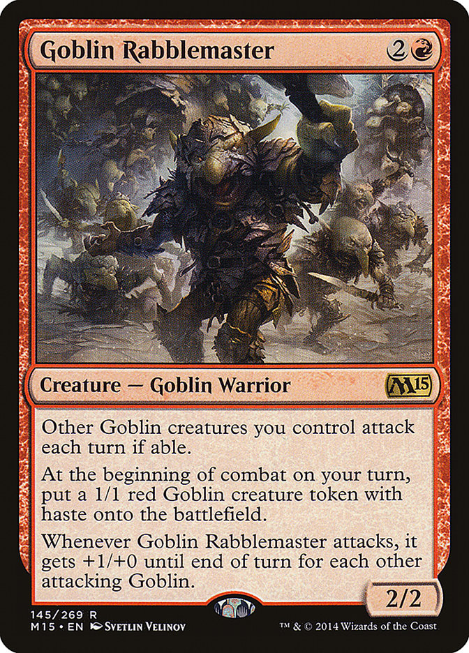 Goblin Rabblemaster [Magic 2015] | Total Play