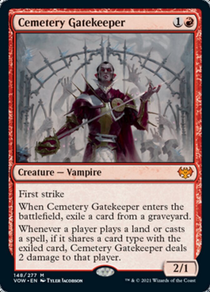 Cemetery Gatekeeper [Innistrad: Crimson Vow] | Total Play