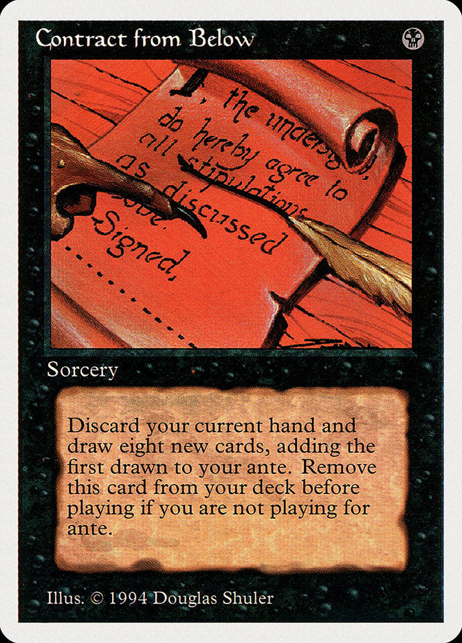 Contract from Below [Summer Magic / Edgar] | Total Play