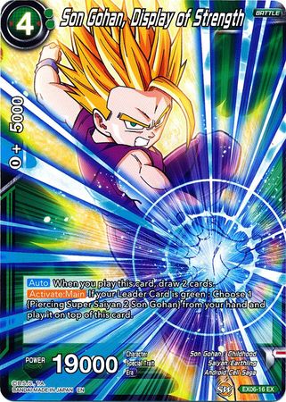 Son Gohan, Display of Strength (EX06-16) [Special Anniversary Set] | Total Play