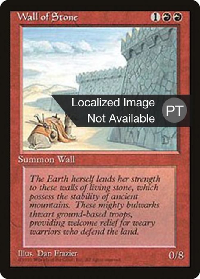 Wall of Stone [Fourth Edition (Foreign Black Border)] | Total Play