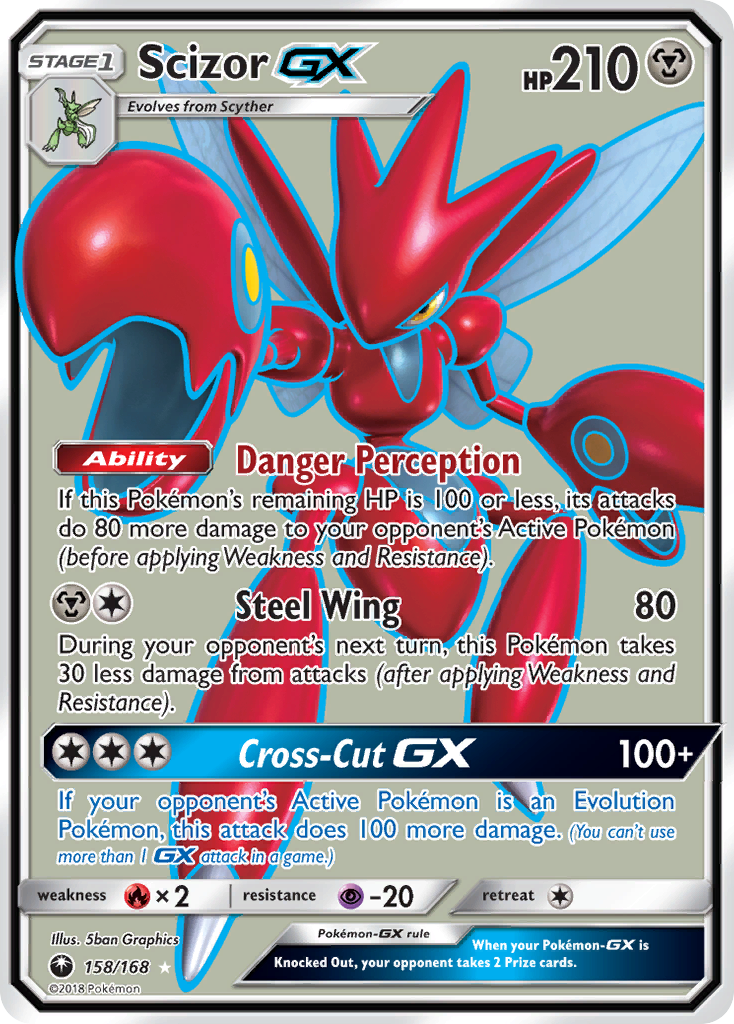 Scizor GX (158/168) [Sun & Moon: Celestial Storm] | Total Play