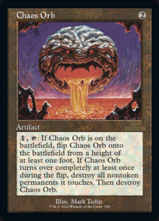 Chaos Orb (Retro) [30th Anniversary Edition] | Total Play