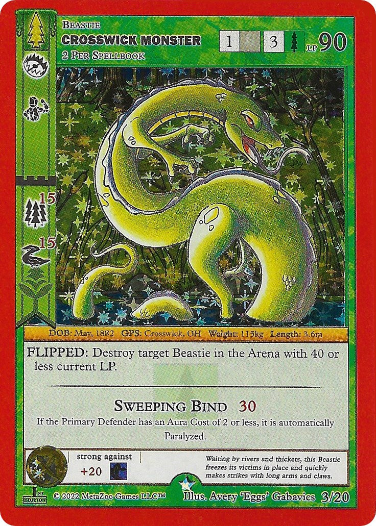 Crosswick Monster [Fan Art Contest 2021] | Total Play