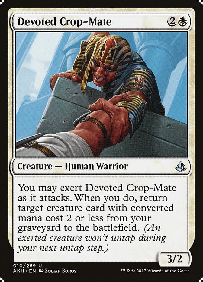 Devoted Crop-Mate [Amonkhet] | Total Play