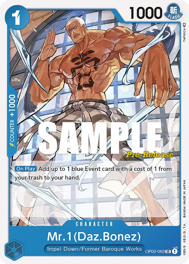Mr.1 (Daz.Bonez) [Paramount War Pre-Release Cards] | Total Play