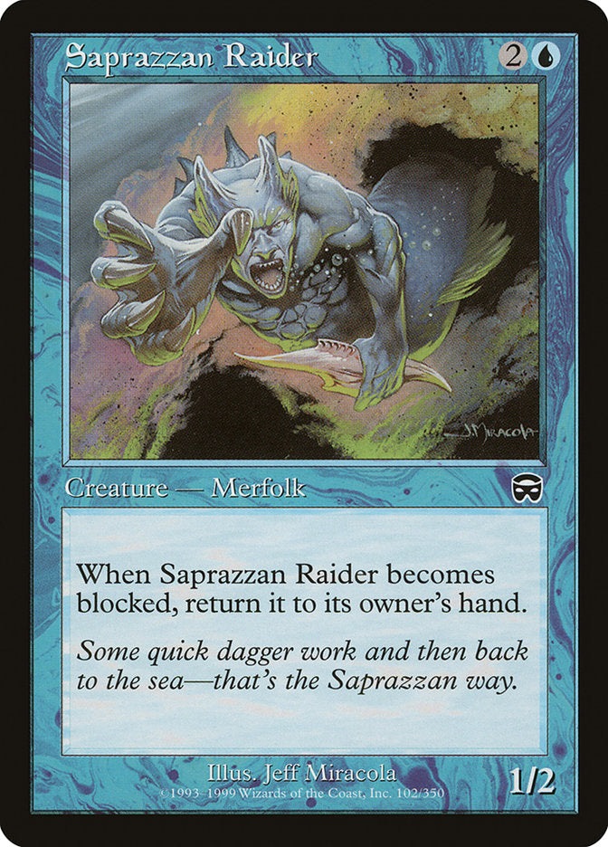 Saprazzan Raider [Mercadian Masques] | Total Play