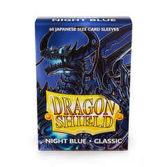 Dragon Shield: Japanese Size 60ct Sleeves - Night Blue Zugai (Classic) | Total Play
