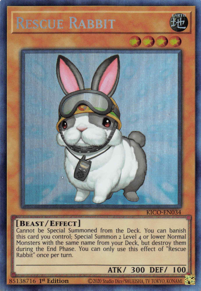 Rescue Rabbit (Collector's Rare) [KICO-EN034] Collector's Rare | Total Play