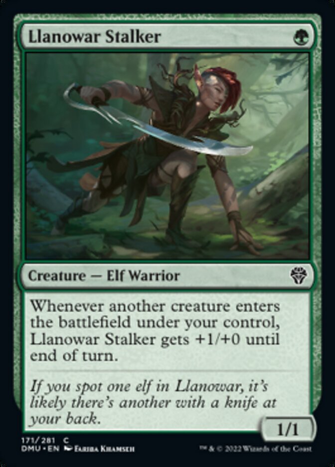 Llanowar Stalker [Dominaria United] | Total Play