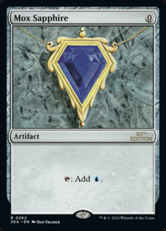 Mox Sapphire [30th Anniversary Edition] | Total Play