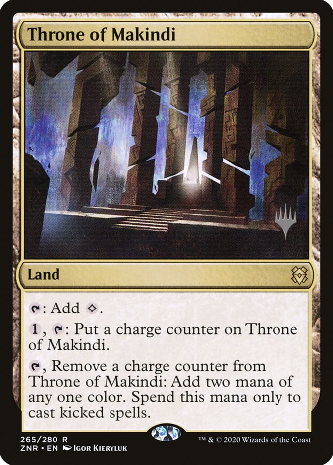 Throne of Makindi (Promo Pack) [Zendikar Rising Promos] | Total Play