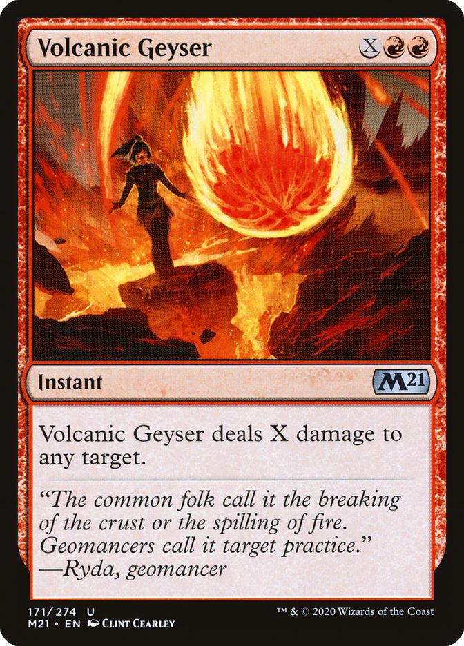 Volcanic Geyser [Core Set 2021] | Total Play