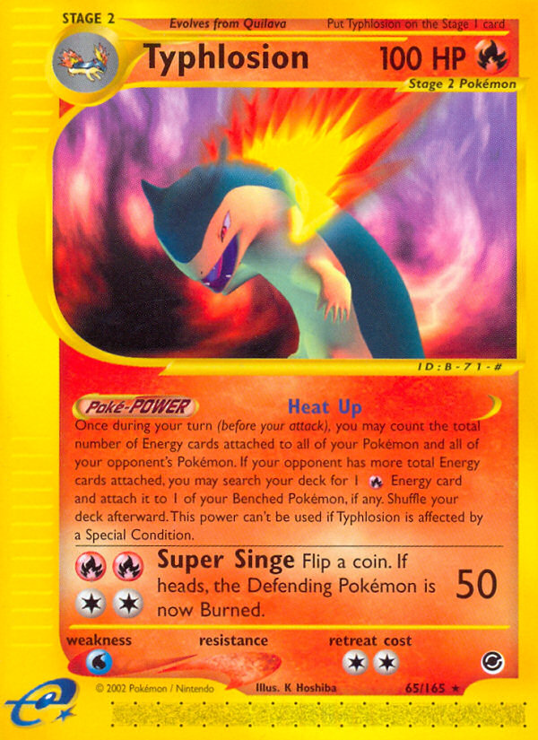 Typhlosion (65/165) [Expedition: Base Set] | Total Play