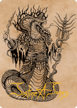 Sivriss, Nightmare Speaker Art Card (51) (Gold-Stamped Signature) [Commander Legends: Battle for Baldur's Gate Art Series] | Total Play