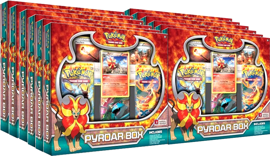 XY: Flashfire - Pyroar Box Case | Total Play