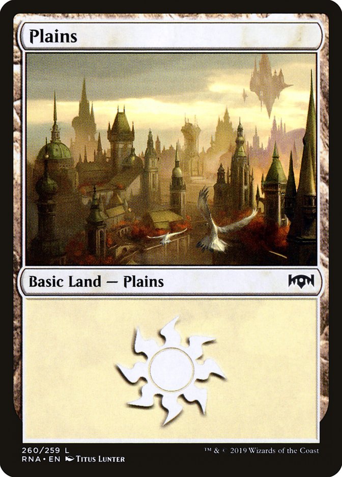 Plains (260) [Ravnica Allegiance] | Total Play