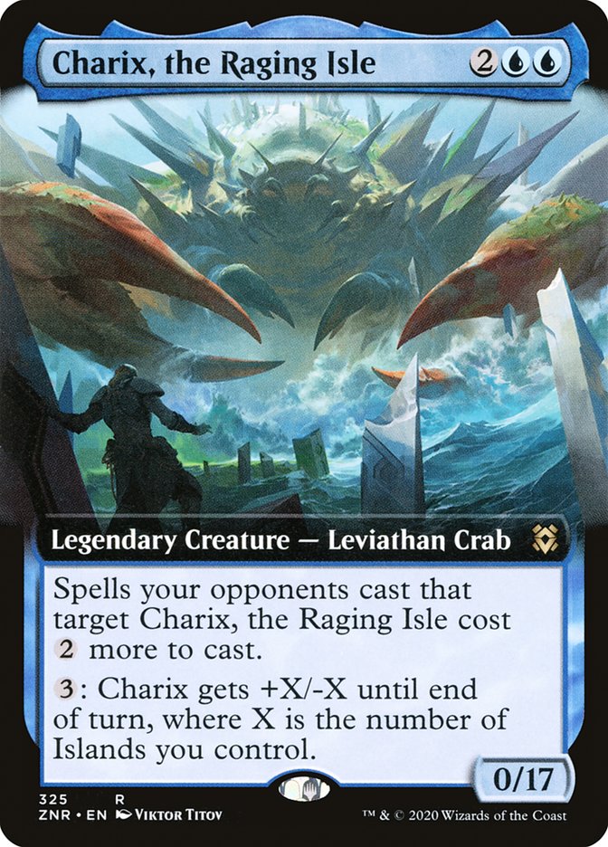 Charix, the Raging Isle (Extended Art) [Zendikar Rising] | Total Play